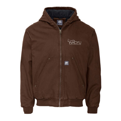 AWA - Heartland Washed Duck Hooded Work Jacket Thumbnail